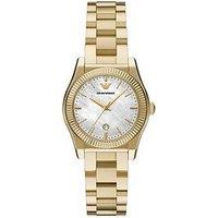 Emporio Armani Women'S Three-Hand Date, -Tone Stainless Steel Watch, Ar11657 - Gold