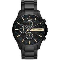 Armani Exchange Men'S Chronograph Stainless Steel Watch Ax2164 - Black