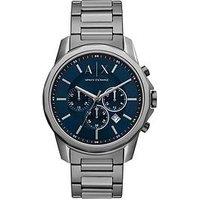 Armani Exchange Men'S Chronograph Tone Stainless Steel Watch Ax1731 - Gunmetal
