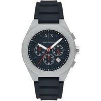 Armani Exchange Men'S Sync Chronograph Silicone Watch Ax4172 - Grey