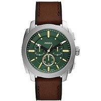 Fossil Men'S Machine Chronograph, Stainless Steel Watch, Fs6100