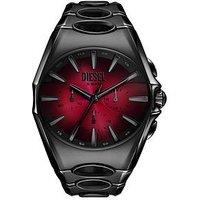 Diesel Men'S D-Curve Chronograph Stainless Steel Watch Dz4696 - Black