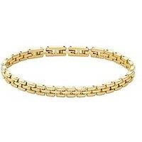Fossil Fossil Women'S Arden Watch Links Gold-Tone Stainless Steel Chain Bracelet, Jf04901710