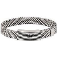 Emporio Armani Men'S Stainless Steel Mesh Bracelet, Egs3150040