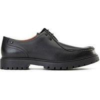 Base London Carbon Lace Up Shoe - Black