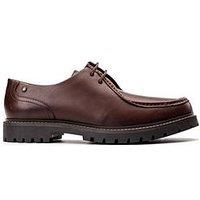 Base London Carbon Lace Up Shoe-Brown