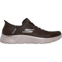 Skechers Go Walk Lace Up Slip- Ins Trainers
