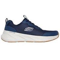 Skechers Edgeride Relaxed Fit Mesh Trainers - Blue