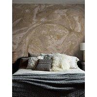 Abigail Ahern Ethereal Marble Golden Fixed Size Mural