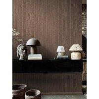 Abigail Ahern Fibre Stripe Sable - Wallpaper