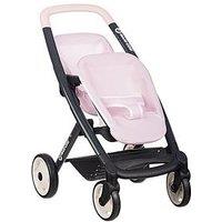 Smoby Maxi-Cosi Doll Twin Pushchair - Blush Pink