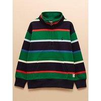 Joules Boys Alfie Stripe Sweat - Multi