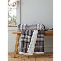 Catherine Lansfield Kelso Check Throw- 130X170Cm