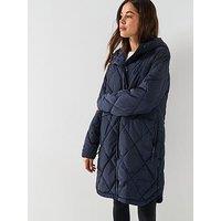 Craghoppers Womens National Trust Sweetgrass Water Repellent Jacket - Navy