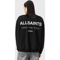 Allsaints All Saints Underground Half Zip Sweat - Black