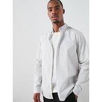 Allsaints All Saints Nolan Long Sleeve Casual Shirt - White