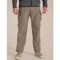 Craghoppers Mens Nosife Convertible Cargo Trousers - Grey