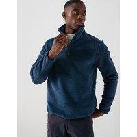Craghoppers Mens Angletarn Overhead Fleece - Blue