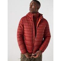 Craghoppers Mens Compresslite Hooded Insulated Jacket - Burgundy Red