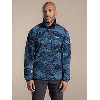 Craghoppers Mens Dewsh Ii Overhead Fleece - Blue