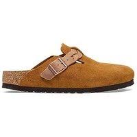 Birkenstock Boston Braided Suede Clog - Mink
