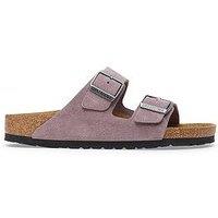 Birkenstock Arizona Suede Leather Sandal - Faded Purple