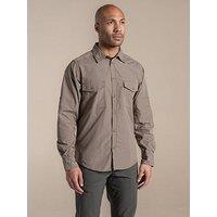 Craghoppers Mens Kiwi Ii Long Sleeved Shirt - Grey