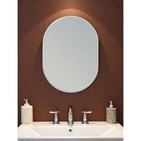 Showerdrape Lincoln Small Oval Mirror 60 X 45Cm