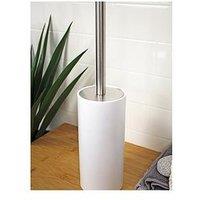 Showerdrape Alto White Toilet Brush & Holder