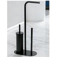 Showerdrape Aspen 3 In 1 Toilet Butler Black