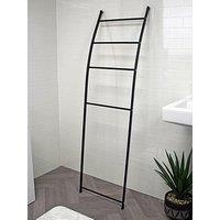 Showerdrape Apex Towel Ladder Black