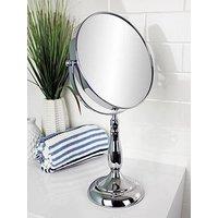 Showerdrape Vidos 7X Magnifying Chrome Makeup Vanity Mirror