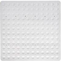 Showerdrape Orbit Anti-Slip Shower Mat White