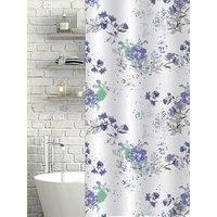 Showerdrape Bouquet Lilac Floral Shower Curtain