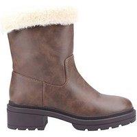Rocket Dog Idea Calf Boot - Brown