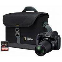 Panasonic Dmc-Fz82D Camera Black + Sandisk 128Gb Sd Card + System Bag