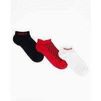 Hugo 3 Pack Sock Set - Red