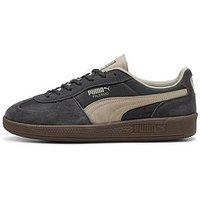 Puma Unisex Palermo Tongue Trainers -Grey