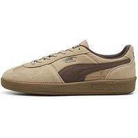 Puma Unisex Palermo Tongue Trainers -Brown