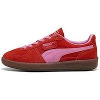 Puma Women'S Palermo Trainers - Red