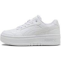Puma Women'S Rebound Femme Low Trainers -White