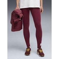 Puma Womens Essentials No 1 Logo Leggings - Red
