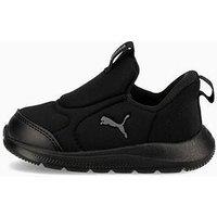 Puma Infant Unisex Fun Racer 2 Sliptech - Black