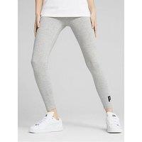 Puma Womens Essentials No 1 Logo Leggings - Grey