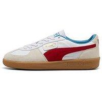 Puma Unisex Palermo Lth Trainers - White