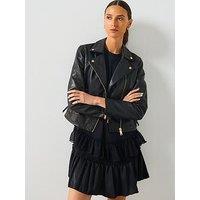 Allsaints Dalby Biker - Black