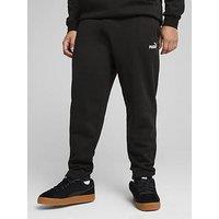 Puma Mens Essentials No 1 Logo Sweatpants Fleece - Black