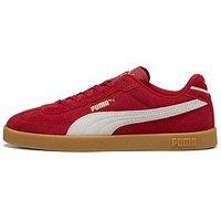 Puma Women'S Club Ii Era Suede Trainers - Red