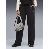 Puma Class Comfort Pinnacle High-Waist Straight Pants - Black