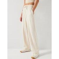 Puma Class Comfort Pinnacle High Waist Straight Pants - Cream